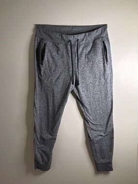 Zella men’s   Heather Gray Jogger Sweatpants with Zip Pockets